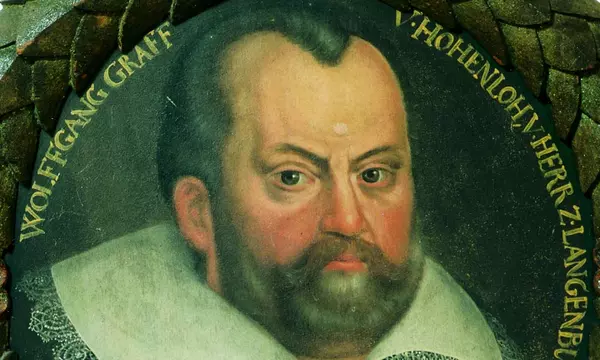 Graf Wolfgang II. von Hohenlohe, Ölgemälde