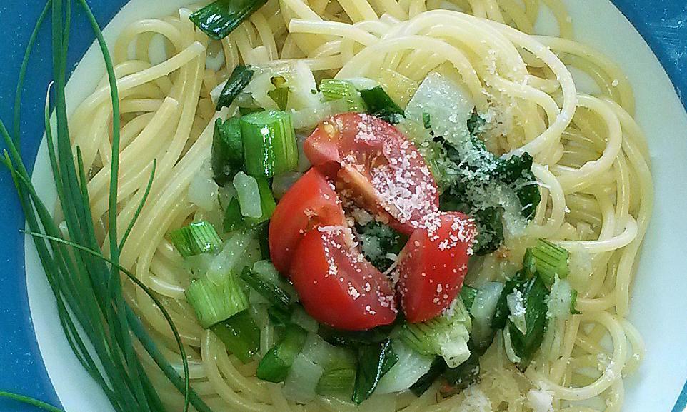 Spaghetti mit Mönchsbart;Foto: Staatsanzeiger für Baden-Württemberg GmbH & Co. KG, Cornelia Lindenberg Spaghetti mit Mönchsbart;Foto: Staatsanzeiger für Baden-Württemberg GmbH & Co. KG, Cornelia Lindenberg