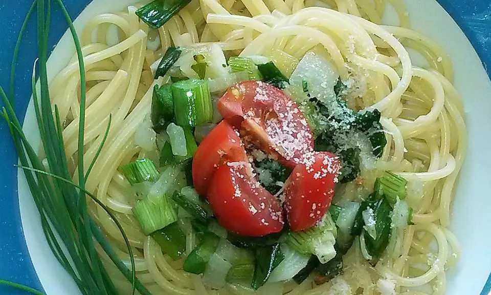 Spaghetti mit Mönchsbart